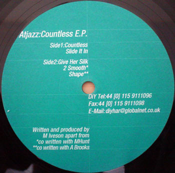 Atjazz - Countless E.P. | DiY Discs (DiY 27) - 2 Atjazz - Countless E.P. | DiY Discs (DiY 27) - 2