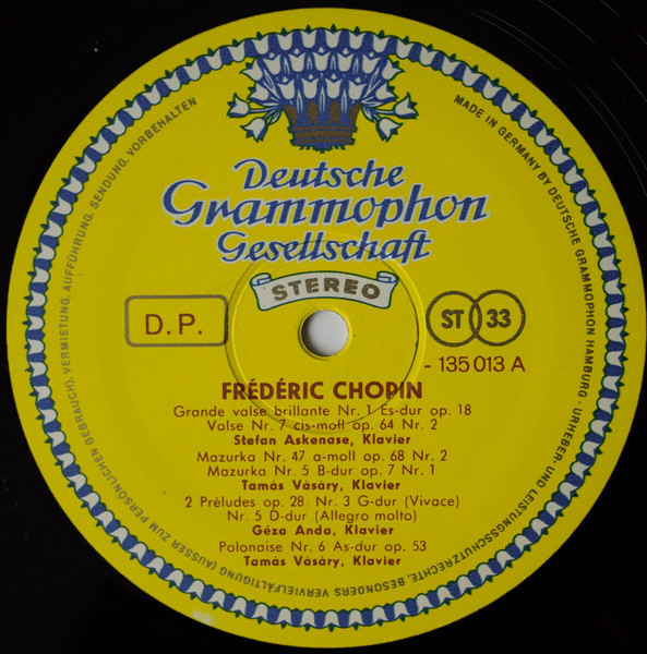 Frédéric Chopin - In Brillanter Interpretation | Deutsche Grammophon (135 013) - 3
