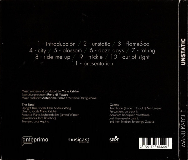 Manu Katché - Unstatic | Anteprima Productions (none) - 2