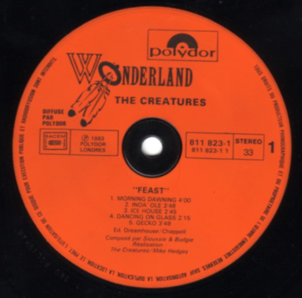 The Creatures - Feast | Polydor (811 823-1) - 2