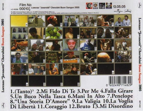 Lorenzo Cherubini - Buon Sangue 2005 | Mercury (9871482) - 2