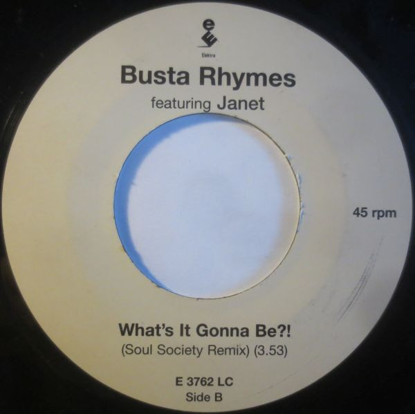 Busta Rhymes Featuring Janet Jackson - What's It Gonna Be?! | Elektra (E 3762 LC) - 2