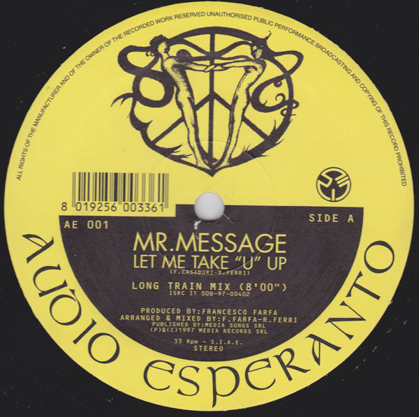 Mr. Message - Let Me Take "U" Up | Audio Esperanto (AE 001) - main