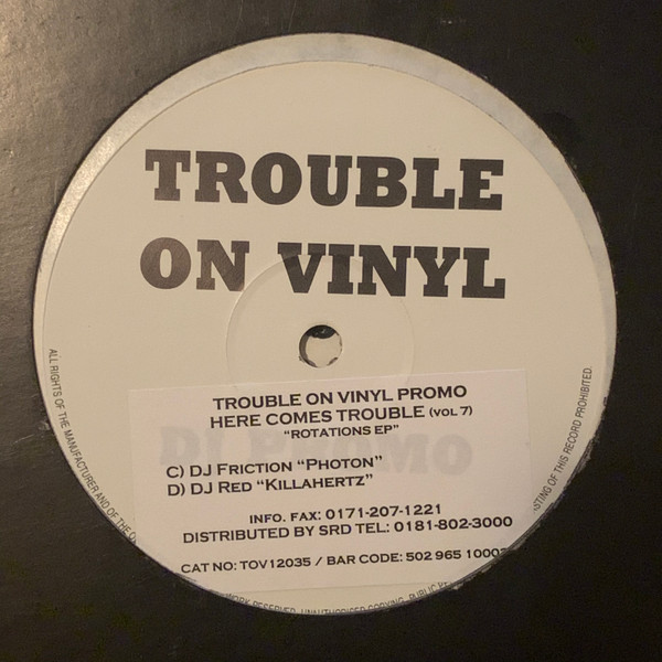 Various - Here Comes Trouble Volume 7 (Rotation EP) | Trouble On Vinyl (TOV 12035) - 2 Various - Here Comes Trouble Volume 7 (Rotation EP) | Trouble On Vinyl (TOV 12035) - 2