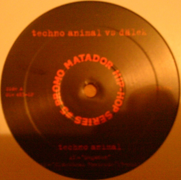 Techno Animal vs Dälek - Megaton / Classical Homicide | Matador (Ole 483-1P)