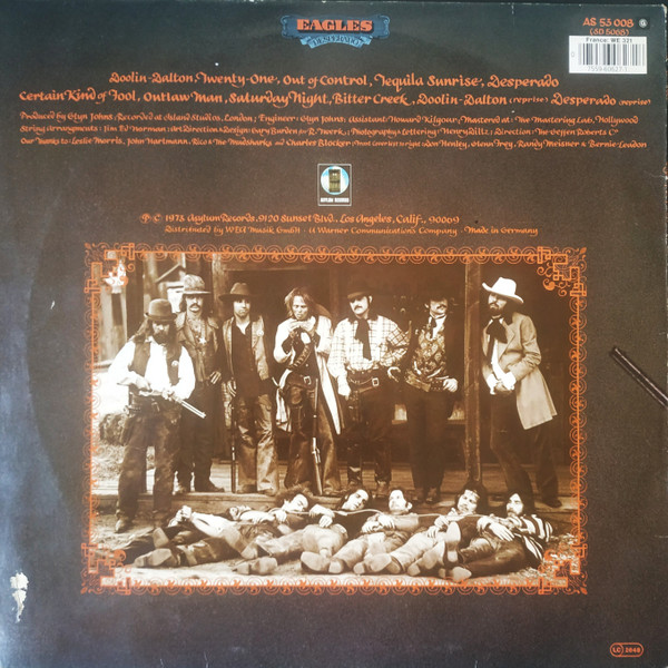 Eagles - Desperado | Asylum Records (AS 53008) - 2