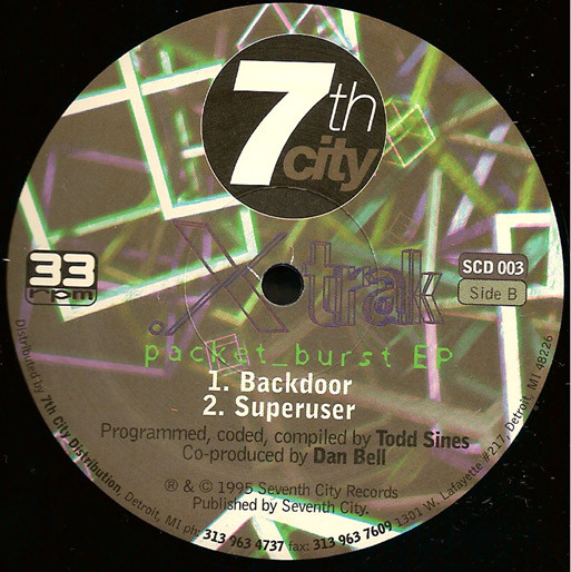 .xtrak - Packet Burst EP | 7th City (SCD 003)