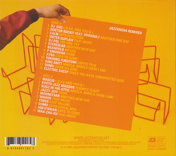 Jazzanova - Remixed | Jazzanova Compost Records (JCR) (JCR 040-2) - 2 Jazzanova - Remixed | Jazzanova Compost Records (JCR) (JCR 040-2) - 2