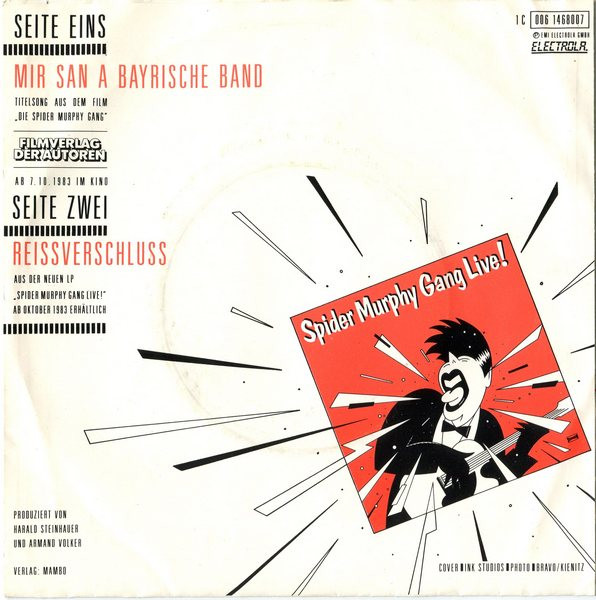 Spider Murphy Gang - Mir San A Bayrische Band | Electrola (1C 006 1468007) - 2