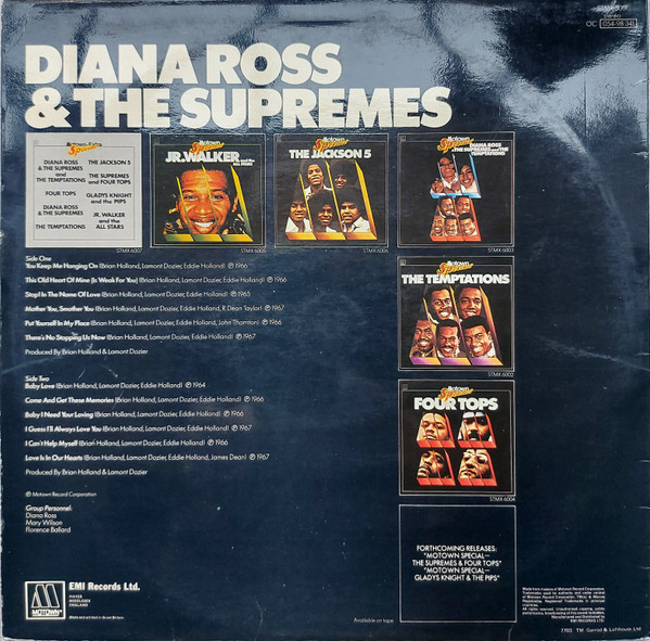 The Supremes - Motown Special | Motown (STMX 6001) - 2 The Supremes - Motown Special | Motown (STMX 6001) - 2
