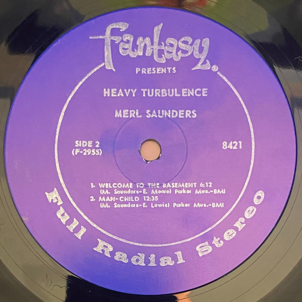 Merl Saunders - Heavy Turbulence | Fantasy (8421) - 3 Merl Saunders - Heavy Turbulence | Fantasy (8421) - 3