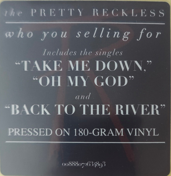 The Pretty Reckless - Who You Selling For | Razor & Tie (RZRooo38) - 4 The Pretty Reckless - Who You Selling For | Razor & Tie (RZRooo38) - 4