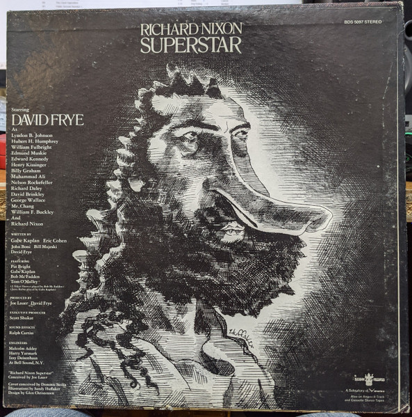 David Frye - Richard Nixon Superstar | Buddah Records (BDS 5097) - 2 David Frye - Richard Nixon Superstar | Buddah Records (BDS 5097) - 2