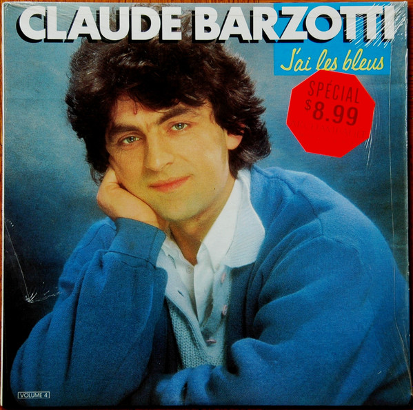 Claude Barzotti - J'Ai Les Bleus | Gamma (GS 268) - main