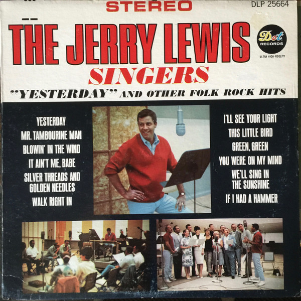 The Jerry Lewis Singers - "Yesterday" And Other Folk Rock Hits | Dot Records (DLP 25664)