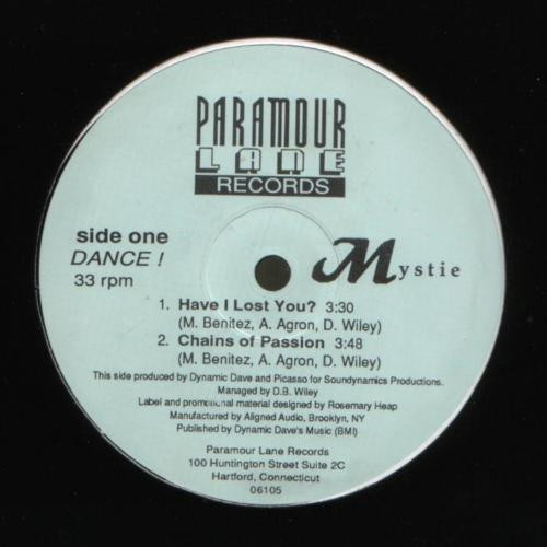 Mystie - Have I Lost You? / Chains Of Passion / Deception | Paramour Lane Records (777) - main