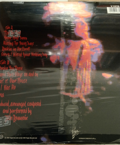 Jean Beauvoir - Drums Along The Mohawk | Virgin (V 2370) - 2
