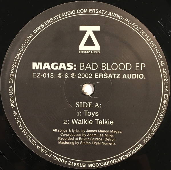 Magas - Bad Blood EP | Ersatz Audio (EZ-018) - 3