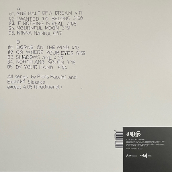 Piers Faccini , Ballaké Sissoko - Our Calling | No Format (NØF.65 LP) - 2 Piers Faccini , Ballaké Sissoko - Our Calling | No Format (NØF.65 LP) - 2