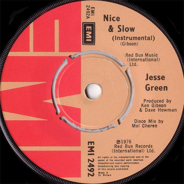 Jesse Green - Nice & Slow | EMI (EMI 2492) - main