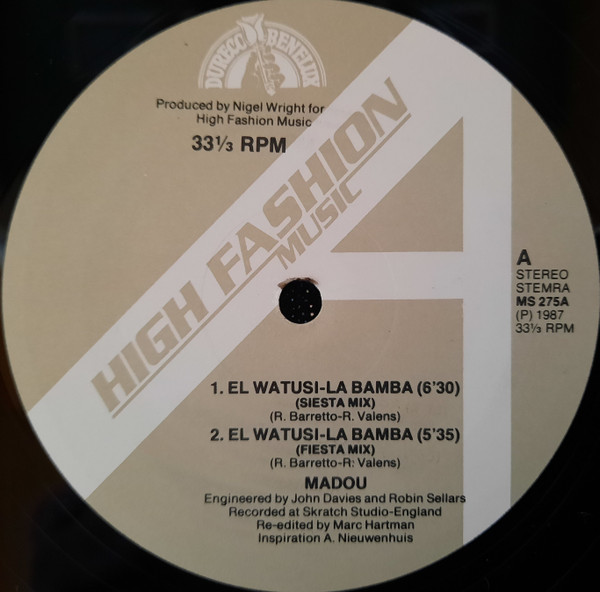 Madou - El Watusi-La Bamba | High Fashion Music (MS 275) - 2