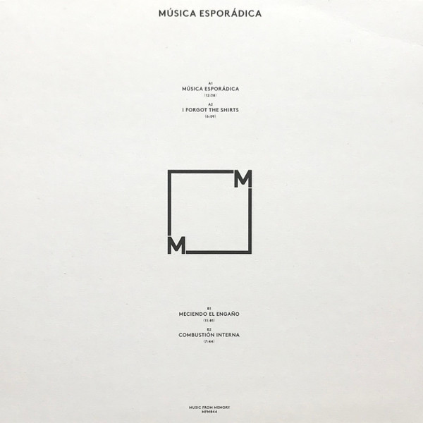 Música Esporádica - Música Esporádica | Music From Memory (MFM044) - 2 Música Esporádica - Música Esporádica | Music From Memory (MFM044) - 2