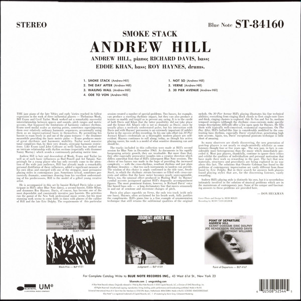 Andrew Hill - Smoke Stack | Blue Note (0852544) - 3