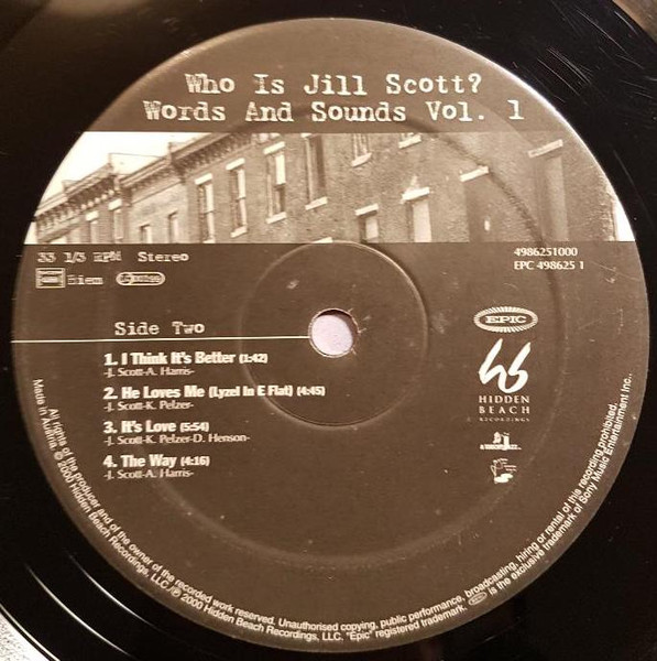 Jill Scott - Who Is Jill Scott? - Words And Sounds Vol. 1 | Hidden Beach Recordings (4986251000 2) - 4 Jill Scott - Who Is Jill Scott? - Words And Sounds Vol. 1 | Hidden Beach Recordings (4986251000 2) - 4