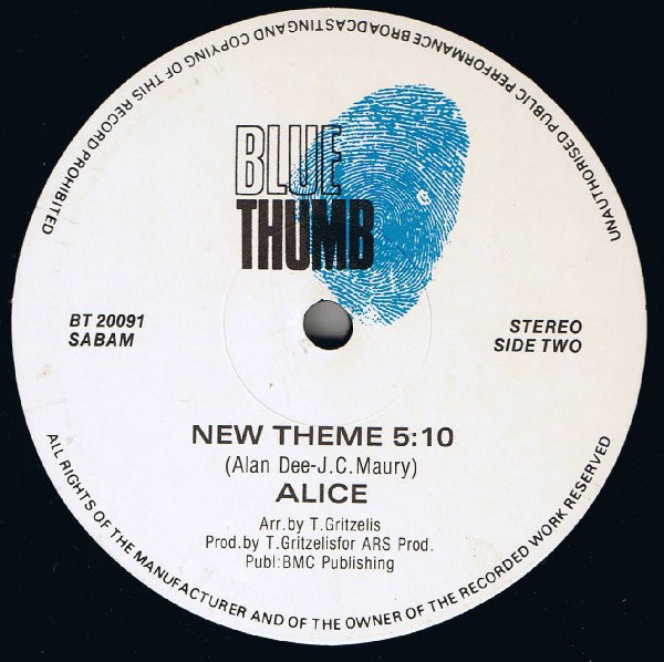Alice - Think | Blue Thumb Records (BT 20091) - 3 Alice - Think | Blue Thumb Records (BT 20091) - 3