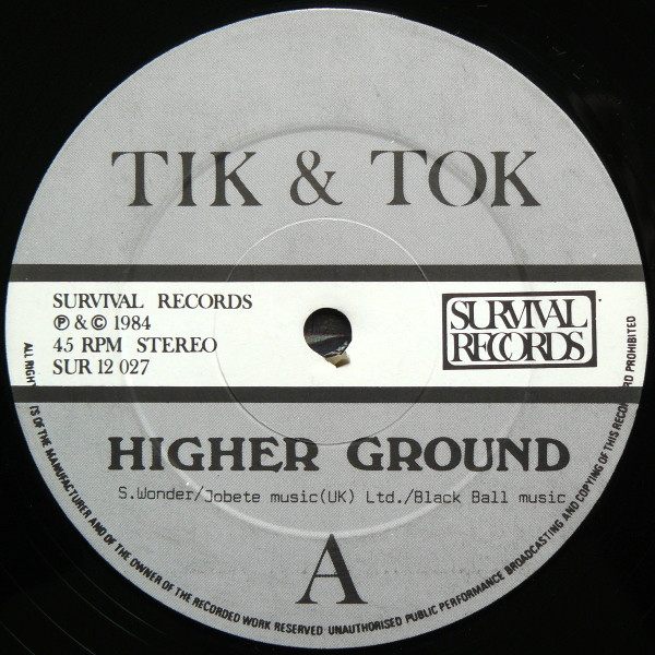 Tik & Tok - Higher Ground | Survival Records (SUR 12 027) - 3 Tik & Tok - Higher Ground | Survival Records (SUR 12 027) - 3
