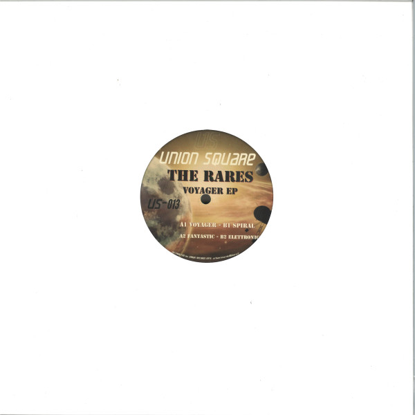The Rares - Voyager EP | Union Square (US-013) - main