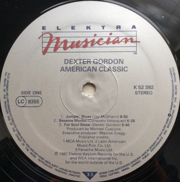 Dexter Gordon - American Classic | Elektra Musician (MUS K 52 392) - 3 Dexter Gordon - American Classic | Elektra Musician (MUS K 52 392) - 3