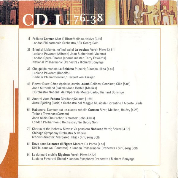 Various - The #1 Opera Album | Decca (289 467 632-2) - 2 Various - The #1 Opera Album | Decca (289 467 632-2) - 2
