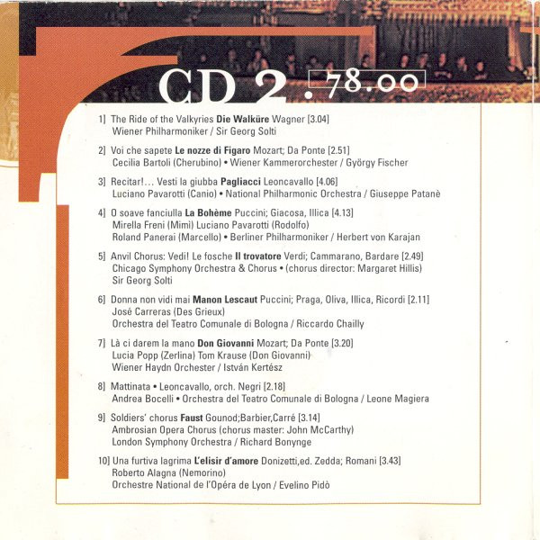 Various - The #1 Opera Album | Decca (289 467 632-2) - 4 Various - The #1 Opera Album | Decca (289 467 632-2) - 4