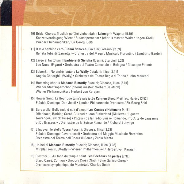 Various - The #1 Opera Album | Decca (289 467 632-2) - 3 Various - The #1 Opera Album | Decca (289 467 632-2) - 3