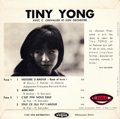 Tiny Yong - Histoire D'amour | Rigolo (Ri 18.179) - 2