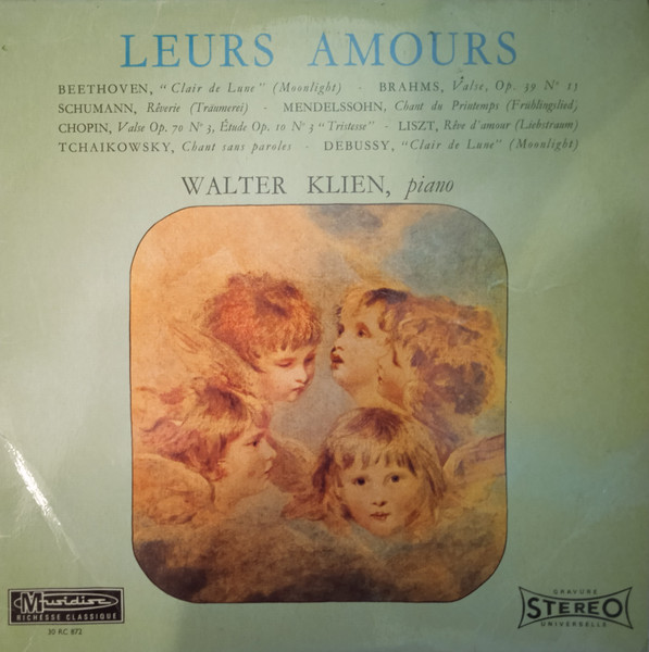 Walter Klien - Leurs Amours | Musidisc (30 RC 872) - main