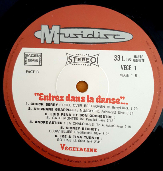 Various - Entrez Dans la Danse | Musidisc (VEGE 1) - 4