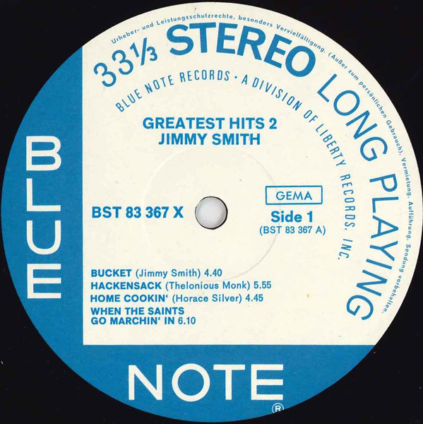 Jimmy Smith - Jimmy Smith's Greatest Hits 2 | Blue Note (BST 83 367/68 X) - 4 Jimmy Smith - Jimmy Smith's Greatest Hits 2 | Blue Note (BST 83 367/68 X) - 4