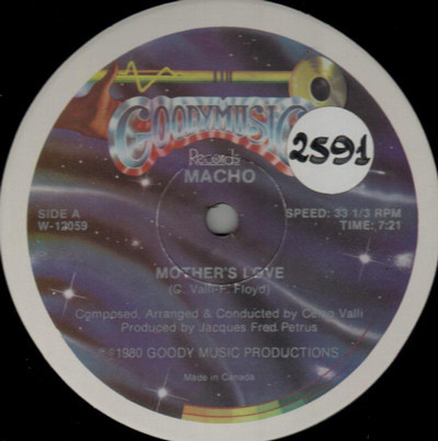 Macho - Mother's Love | Goody Music Records (W-12059) - main