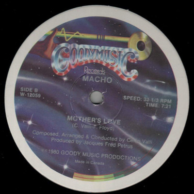 Macho - Mother's Love | Goody Music Records (W-12059) - 2