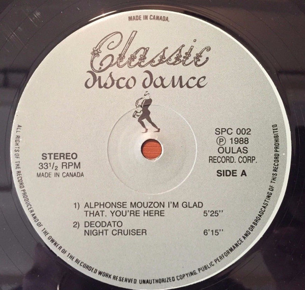Various - Classic Disco Dance | Classic Disco Dance (SPC 002)