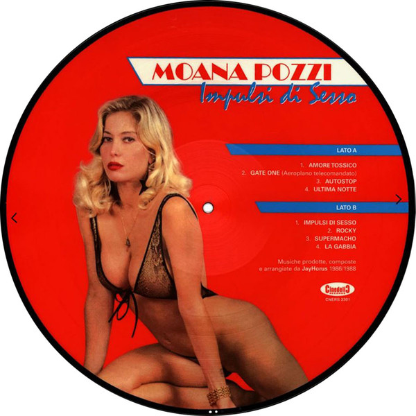 Moana Pozzi - Impulsi Di Sesso | Cinedelic Records (CNERS 2301) - 3
