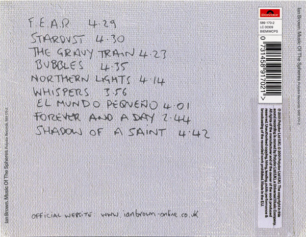 Ian Brown - Music Of The Spheres | Polydor (589 170-2) - 2