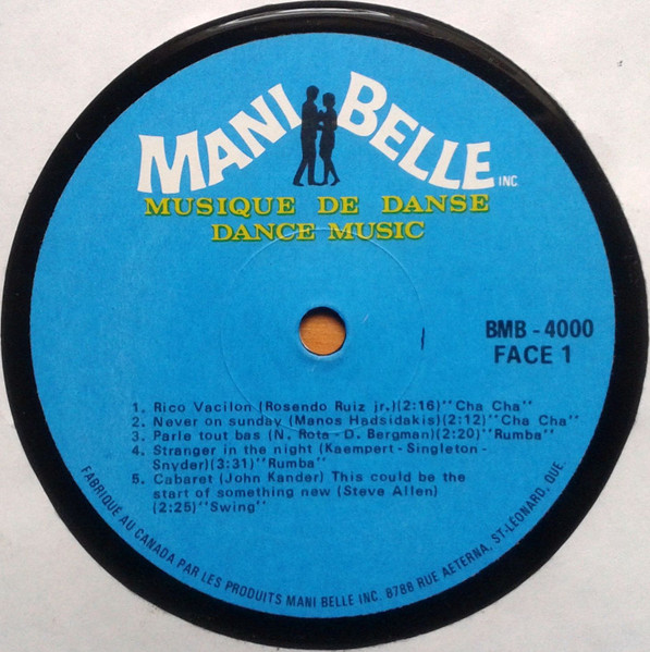 Bibi La Crème - 1er Volume [Vinyl] | Manibelle (BMB 4000) - 3