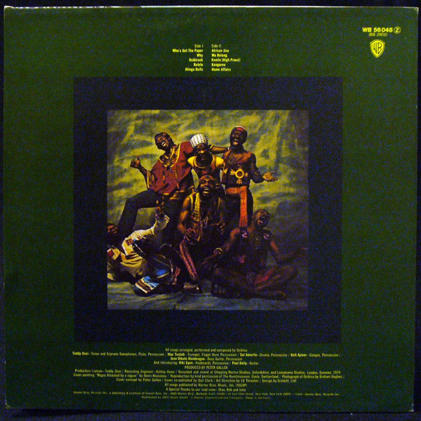 Osibisa - Osibirock | Warner Bros. Records (WB 56048) - 2 Osibisa - Osibirock | Warner Bros. Records (WB 56048) - 2