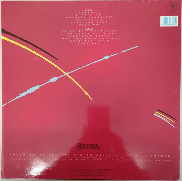 Santana - Zebop! | CBS (CBS 32681 (PR)) - 2 Santana - Zebop! | CBS (CBS 32681 (PR)) - 2