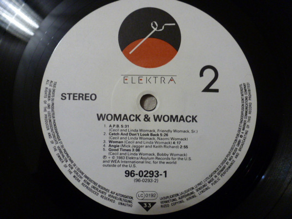 Womack & Womack - Love Wars | Elektra (96-0293-1) - 4 Womack & Womack - Love Wars | Elektra (96-0293-1) - 4