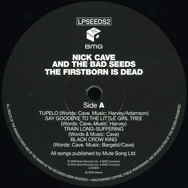 Nick Cave & The Bad Seeds - The Firstborn Is Dead | Mute (LPSEEDS2) - 3