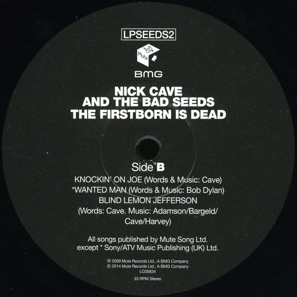 Nick Cave & The Bad Seeds - The Firstborn Is Dead | Mute (LPSEEDS2) - 4